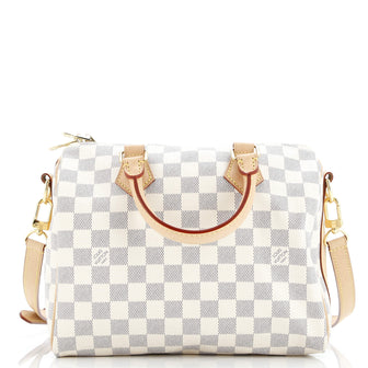 Louis Vuitton Speedy Bandouliere Bag Damier 25