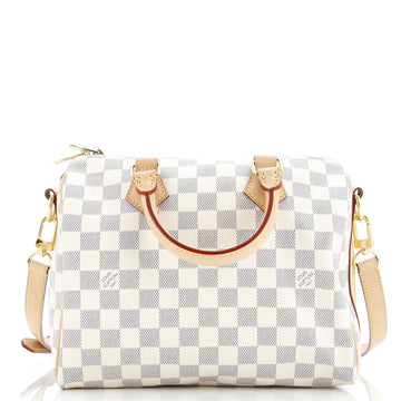 Louis Vuitton Speedy Bandouliere Bag Damier 25