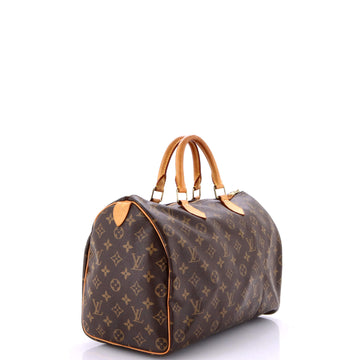 Louis Vuitton Speedy Handbag Monogram Canvas 35