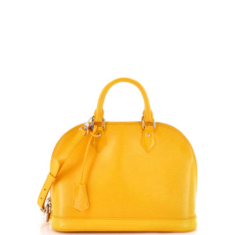 Louis Vuitton Alma Handbag Epi Leather PM