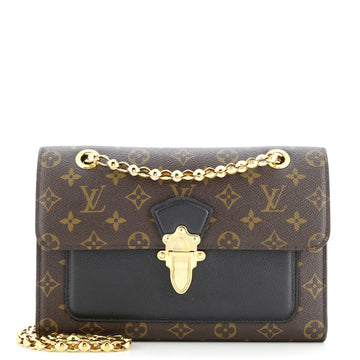 Louis Vuitton Victoire Handbag Monogram Canvas and Leather