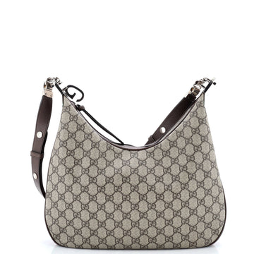 Gucci Attache Shoulder Bag GG Coated Canvas Medium