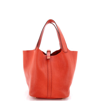 Hermes Picotin Lock Bag Clemence MM