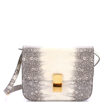 Celine Classic Box Bag Lizard Medium