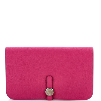 Hermes Dogon Duo Combined Wallet Leather