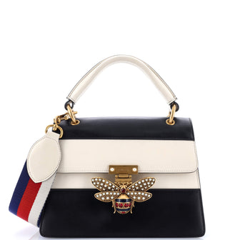 Gucci Queen Margaret Top Handle Bag Colorblock Leather Small