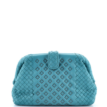Bottega Veneta Lauren 1980 Clutch Studded Leather with Intrecciato Detail