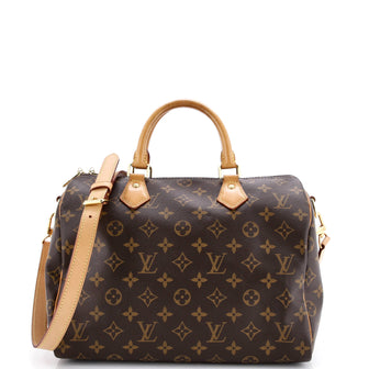 Louis Vuitton Speedy Bandouliere Bag Monogram Canvas 30