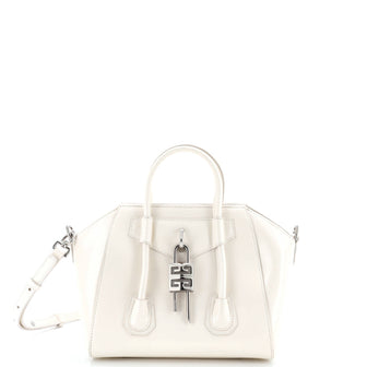 Givenchy Antigona Lock Bag Leather Mini