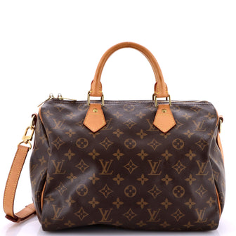 Louis Vuitton Speedy Bandouliere Bag Monogram Canvas 30