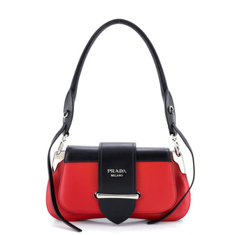 Prada Sidonie Shoulder Bag City Calf Small