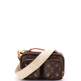 Louis Vuitton Utility Crossbody Bag Monogram Canvas