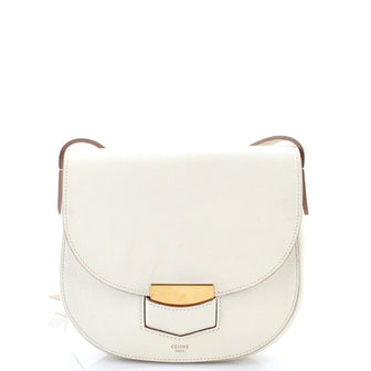 Celine Trotteur Crossbody Bag Grainy Leather Small