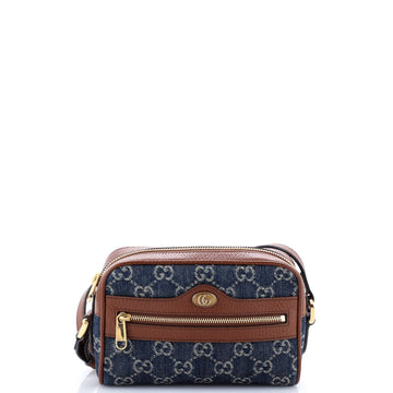 Gucci Ophidia Shoulder Bag GG Denim Mini