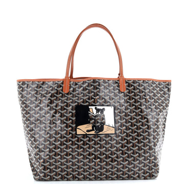 Goyard Saint Louis Tote Printed Coated Canvas GM