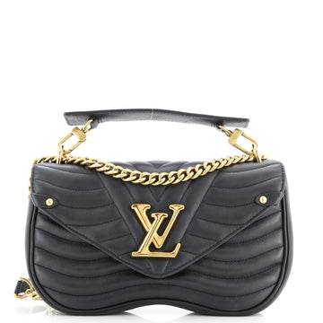 Louis Vuitton New Wave Chain Bag Quilted Leather MM