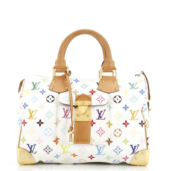 Louis Vuitton Speedy Handbag Monogram Multicolor 30