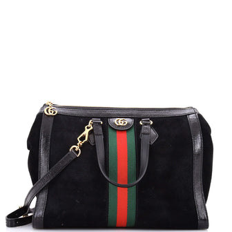 Gucci Ophidia Top Handle Tote Suede Medium
