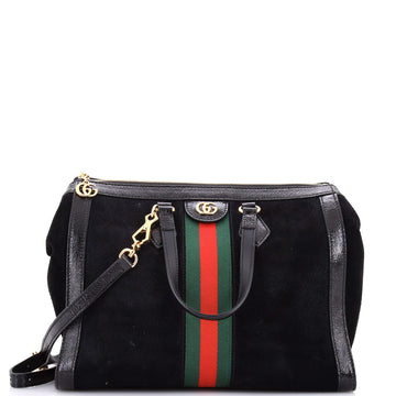 Gucci Ophidia Top Handle Tote Suede Medium