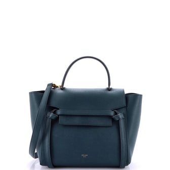 Celine Belt Bag Textured Leather Micro