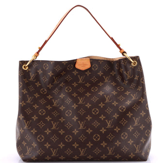 Louis Vuitton Graceful Handbag Monogram Canvas MM