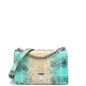 Christian Dior Diorama Flap Bag Python Small
