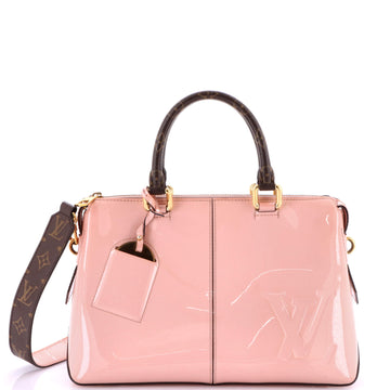 Louis Vuitton Miroir Handbag Vernis with Monogram Canvas