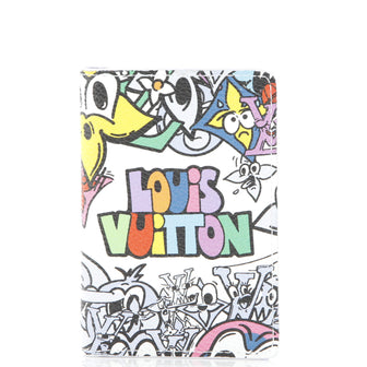 Louis Vuitton Pocket Organizer Limited Edition Monogram Comics Canvas
