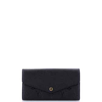 Louis Vuitton Sarah Wallet NM Monogram Empreinte Leather