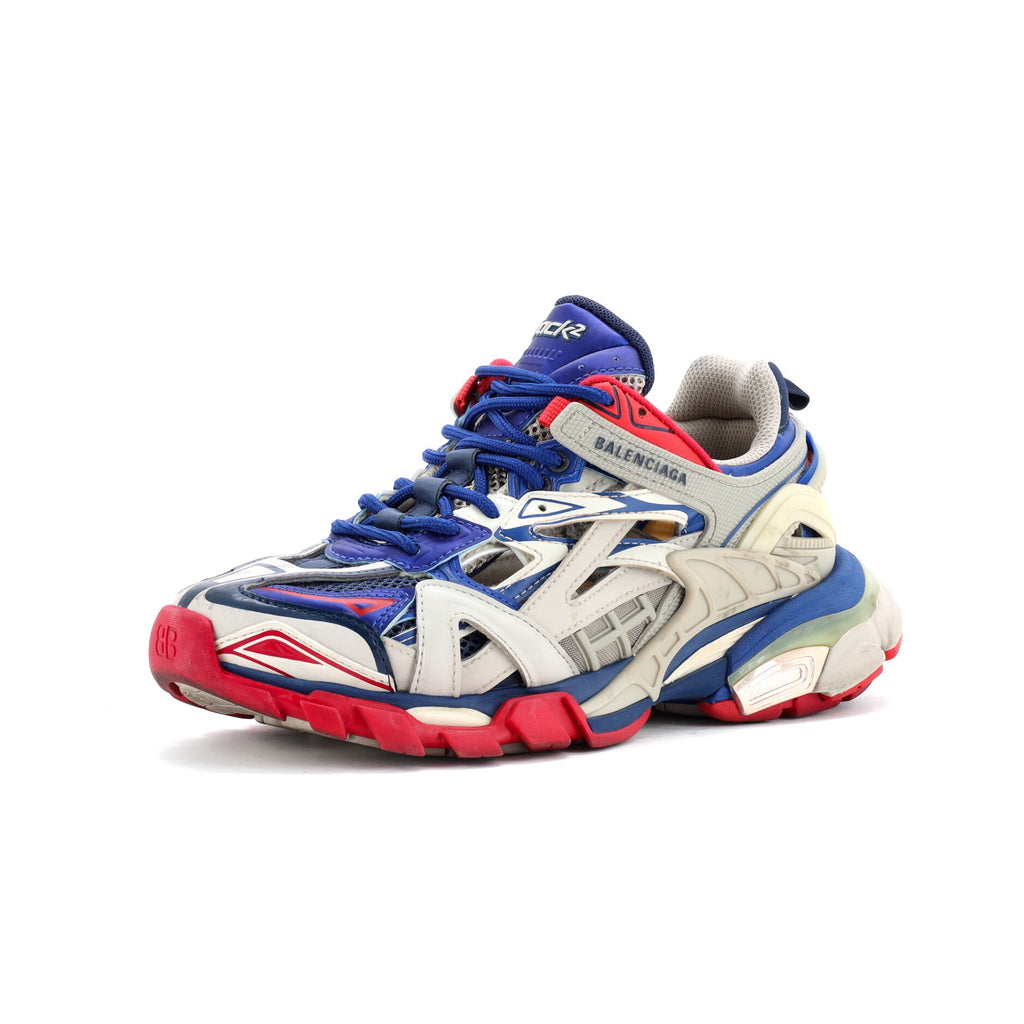 Balenciaga Women's Track 2 Sneakers Fabric and Rubber 361206