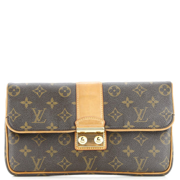 Louis Vuitton Sofia Coppola Slim Clutch Monogram Canvas