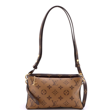 Louis Vuitton LV3 Pouch Bag Monogram Canvas, Reverse Monogram Canvas and Monogram Ink Embossed Lambskin