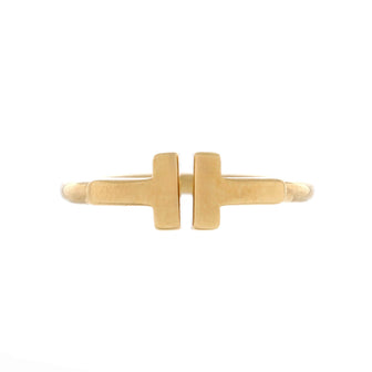 Tiffany & Co. T Wire Ring 18K Yellow Gold