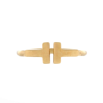 Tiffany & Co. T Wire Ring 18K Yellow Gold