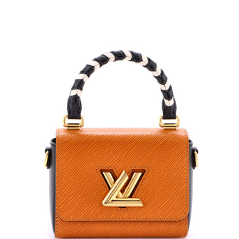 Louis Vuitton Twist Top Handle Bag Limited Edition Crafty Epi Leather Mini