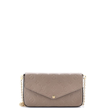Louis Vuitton Felicie Pochette Monogram Empreinte Leather