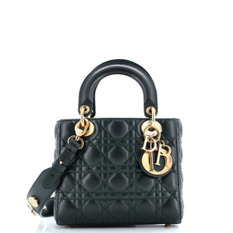 Christian Dior My Lady Dior Bag Cannage Quilt Lambskin