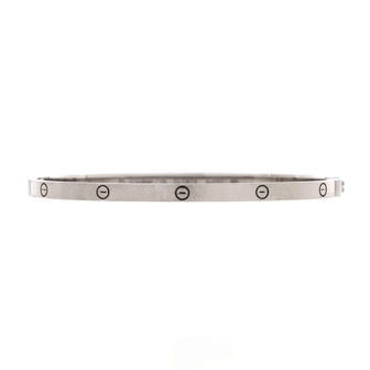Cartier Love Bracelet 18K White Gold Small