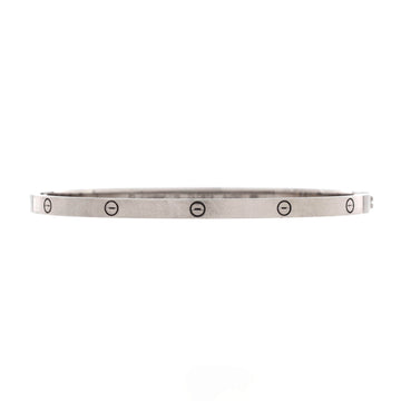 Cartier Love Bracelet 18K White Gold Small