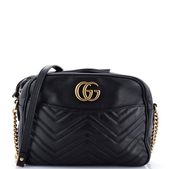 Gucci GG Marmont Shoulder Bag Matelasse Leather Medium