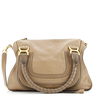Chloe Marcie Shoulder Bag Leather Medium