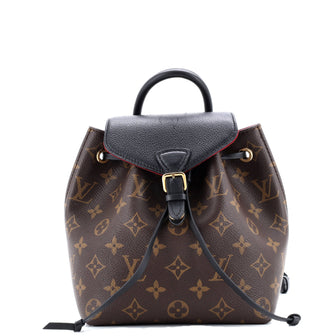 Louis Vuitton Montsouris NM Backpack Monogram Canvas with Leather BB