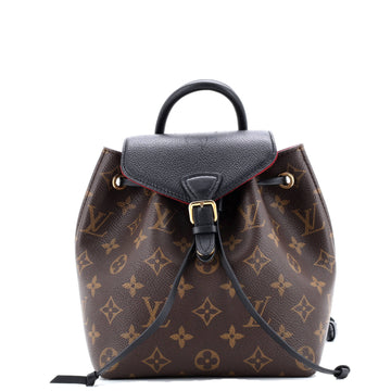 Louis Vuitton Montsouris NM Backpack Monogram Canvas with Leather BB
