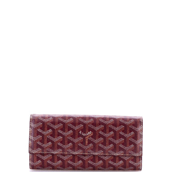 Goyard Varenne Wallet Coated Canvas Long