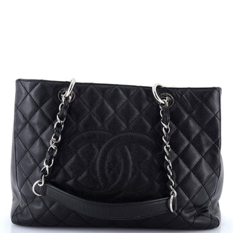 Chanel Grand Shopping Tote Quilted Calfskin