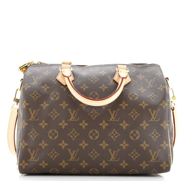 Louis Vuitton Speedy Bandouliere Bag Monogram Canvas 30