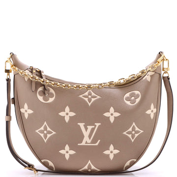 Louis Vuitton Loop Hobo Bicolor Monogram Empreinte Giant