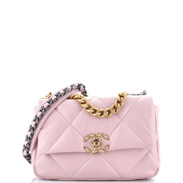 Chanel 19 Flap Bag Quilted Leather Medium