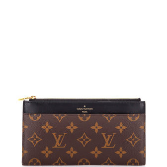Louis Vuitton Slim Purse Reverse Monogram Canvas