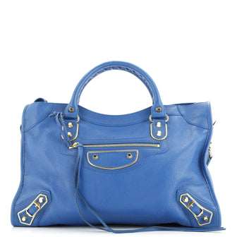 Balenciaga City Classic Metallic Edge Bag Leather Medium